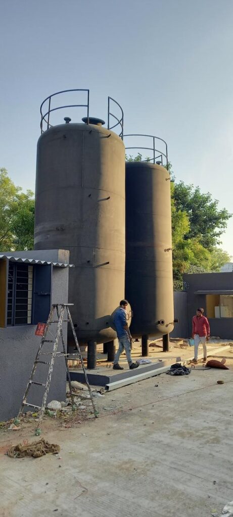 Air receiver tank